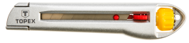 Nož tapetniški 18mm inox vodilo kovinsko ohišje - 17b103 Topex
