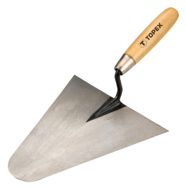 Žlica zidarska  trikotna 200x185mm Topex
