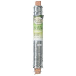 ŽICA ZA VEZANJE CVETJA 20M, DEB.0,7 MM SREBRNA