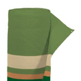 Zastirka balkonska 90 cm, zelena/bež 