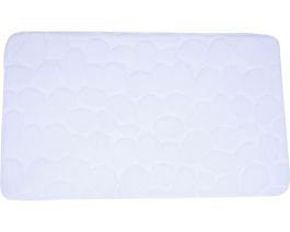 PREPROGA KOPALNIŠKA PEBBLE 50X80CM BELA 