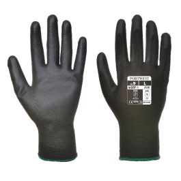 Rokavice PW PU Palm (črna) št.XS/6