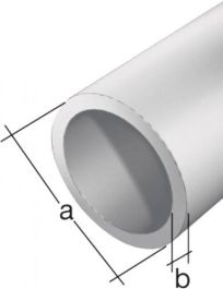 PALICA OKROGLA FI6x1mm/2m, ALU eloxirana