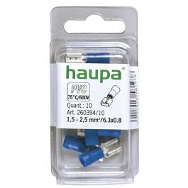 Natični kontakti izolirani 1.5-2.5 /6.3x0.8 PVC 10/1
