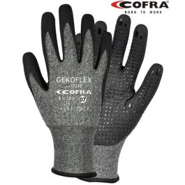 Rokavice Gekoflex (sivo-črna) št.9
