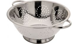 Cedilo inox z dvema ročajema, 29cm 
