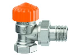 VENTIL TERMOSTATSKI KOTNII 3/8 '' Z AVTOMATSKO OMEJITVIJO PRETOKA  ECLIPSE F, Heimeier