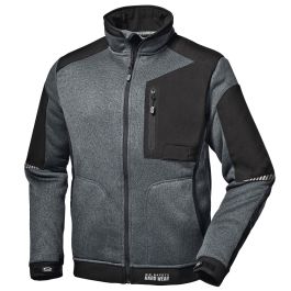 Jakna flis Scorpion hyperfleece (sivo-črna) št.S