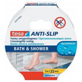 Trak protizdrsni za kad in tuš Tesa Anti slip, prozoren, 5m x 25mm
