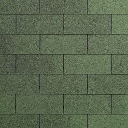 SKODLA BITUMENSKA NUMBER ONE PRAVAKOTNA ZELENA, 3m2/paket, 54 pak/pal, Iko