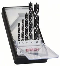 Komplet svedrov za les 4; 5; 6; 8; 10 mm 5/1 Robust Line– BOSCH