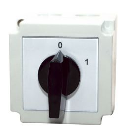STIKALO odmično 4G-25-91-PK 0-1 2P 60° v ohišju
