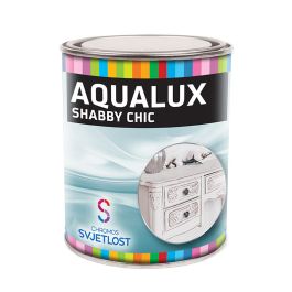 Aqualux shabby chic turkizna zvezda (kredna barva) 0,75 L