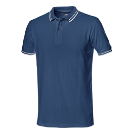 Majica polo Salsa modra z belim robom št.XXL