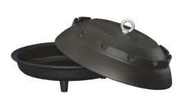 Pekač s pokrovom  50 cm litoželezo-emajl (PODPEKA - SAČ)