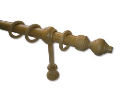 KARNISA FILIGRANO FI28mm, 200cm, hrast svetel 