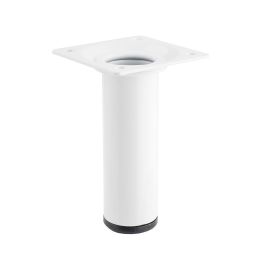 NOGA POHIŠTVENA BELA D30x100mm