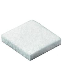 Drsnik samolepilni 25x25x5mm, beli (Pak=50kos) 