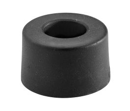 Zaustavljalec vrat FI40x25mm, plastičen, vijačni, črn 
