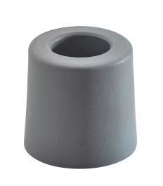 Zaustavljalec vrat FI40x40mm, plastičen, vijačni, siv 