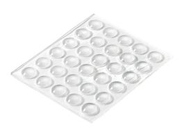Blažilec samolepilni  D8x2,5mm, prozoren