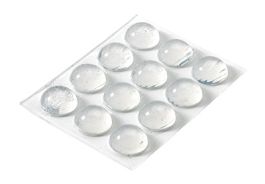 Blažilec samolepilni  D16x8mm, prozoren