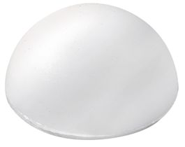 Blažilec FI30x13mm, stenski, samolepilni, beli (Pak=4kos) 