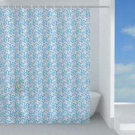 Zavesa za tuš + kljukice G-POOL 180x200, GEDY 