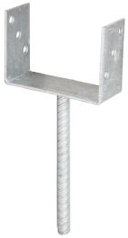 Nosilec stebra 140mm s sidrom, fiksni 