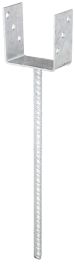 NOSILEC STEBRA SIDRNI, pocinkan, 101x100mm ART. 214418