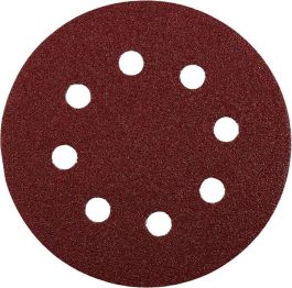 PAPIR BRUSNI DISK 125mm gr.150 VELUR 7+1 LUKNJA SMIRDEX (pak.100.kos)