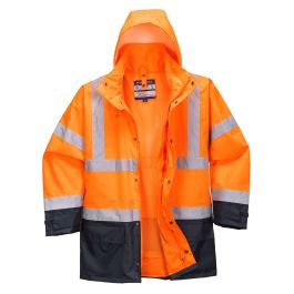 Jakna PW Executive 5-v-1 Hi-Vis št.S (oranžno-modra)