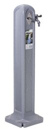 Fontana s pipo TANKER - GRANITE 24x24x90 cm, Pros