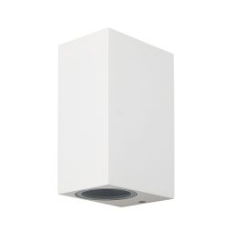 Svetilka LED zunanja PS1670 (30002A) KVAD. BELA 2xGU10 IP54