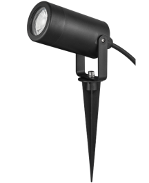 Svetilka LED zunanja S1603 VRTNA z špico GU10 IP44