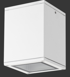 Svetilka LED zunanja AL133C KVAD. BELA E27  IP54