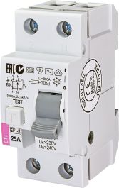 STIKALO EFI-2 25/30mA tip AC 002061211 ETI