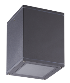 Svetilka LED zunanja AL133C KVAD. ANTRACIT E27  IP54