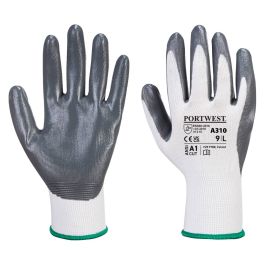 Rokavice Nitrilna Flexo Grip (siva) št.L-9