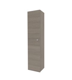 ZAFFIRO  VISOKA VISEČA OMARA, leva hrast rjavi, 31.5x136x16 