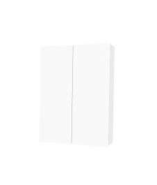 Kopalniška omarica zidna Fly 60 bela sijaj, dim.:60x72x16cm 