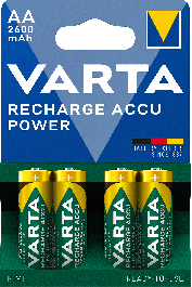 VLOŽEK BAT. ACCU AA R2U 2600 mAh 4/1