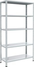 REGAL KOVINSKI BEL-5 POLIC - NOSILNOST 65kg/POLICO-KLIK 100x40x188cm CR5P10401W 