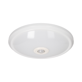 Svetilka LED zunanja 12W z MIKRO senzorjem ZONDA 800lm 4000K ČRNA E27 IP20