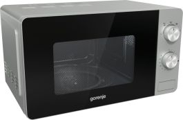 Mikrovalovna pečica Gorenje MO20E1S, 20L, mehanska, srebrna
