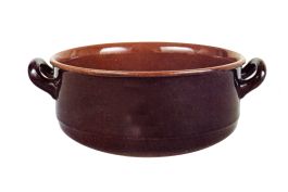 Pekač 2-ročaja La Folgore terracota,18cm
