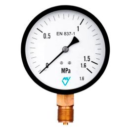 MANOMETER PTL fi 100    0 -  16 bar, cl 1,6%, spodaj priklop 1/2" Ms, kovinsko ohišje-črno
03312-AZ 0-16 bar G 1/2"