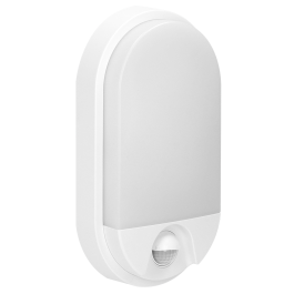 Svetilka LED zunanja s senzorjem OPAL NEFRYT BELA 15W 1100lm IP54