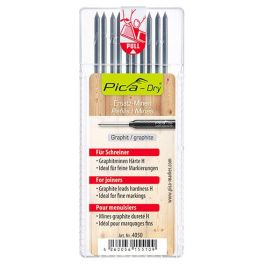 Minice dry uni 8/1, osnovni set, za vse materiale (grafit,rdeča,rumena) - Pica marker