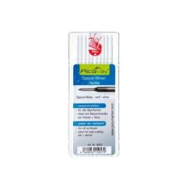Minice dry vodoodporne 10/1, za vse mat. (bela) - Pica marker